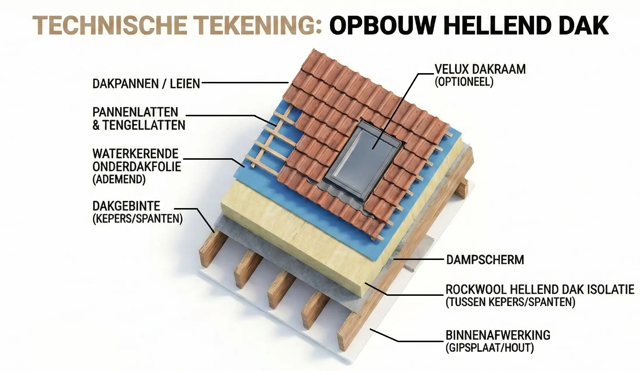 Opbouw van een Plat Dak en Hellend Dak: Wat is de Beste Keuze?