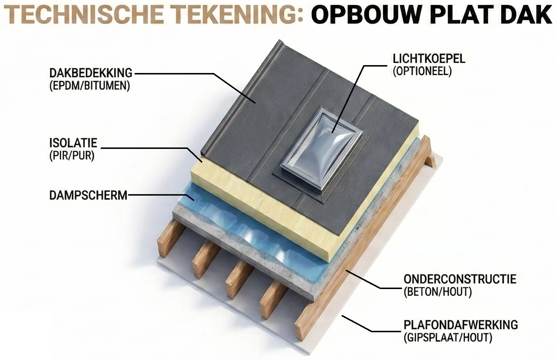 Opbouw Plat Dak